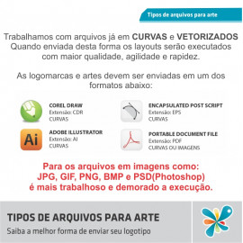 Tipos Arquivos para Arte