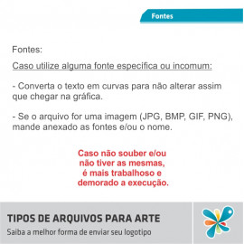 Tipos Arquivos para Arte
