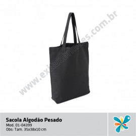 Sacola Algodão Pesado