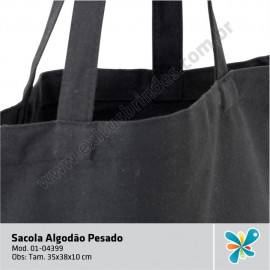 Sacola Algodão Pesado