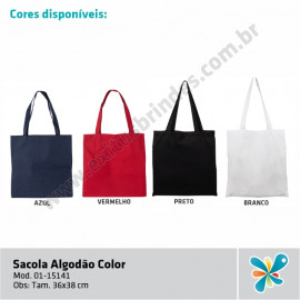 Sacola Algodão Color
