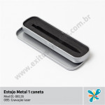Estojo Metal 1 Caneta
