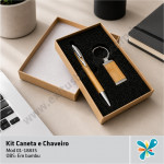 Kit Caneta e Chaveiro