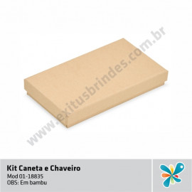 Kit Caneta e Chaveiro