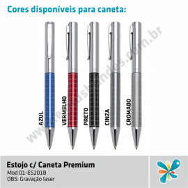 Estojo c/ Caneta Premium