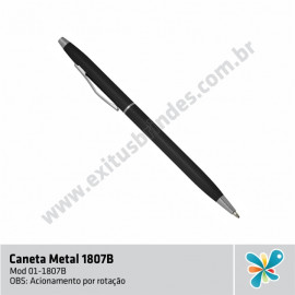 CANETA METAL 1807B