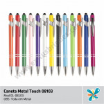 Caneta Metal Touch 08103