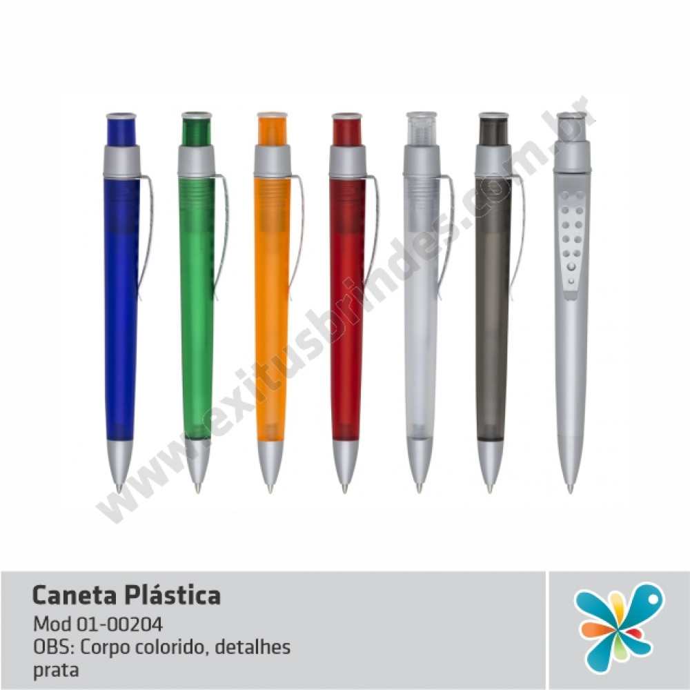 Caneta Plástica 00204