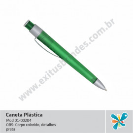 Caneta Plástica 00204