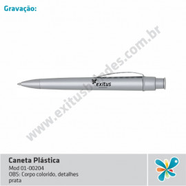 Caneta Plástica 00204