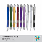 Caneta Plástica 08578