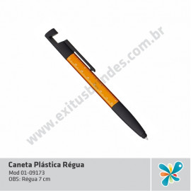 Caneta Plástica Régua