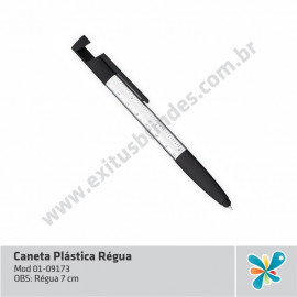 Caneta Plástica Régua
