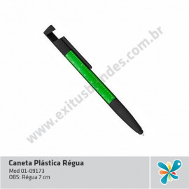 Caneta Plástica Régua