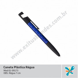 Caneta Plástica Régua