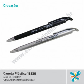 Caneta Plástica 13830