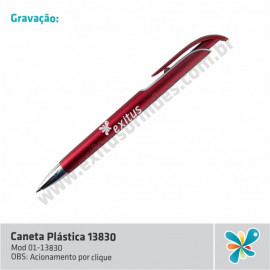 Caneta Plástica 13830