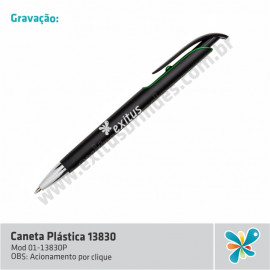 Caneta Plástica 13830