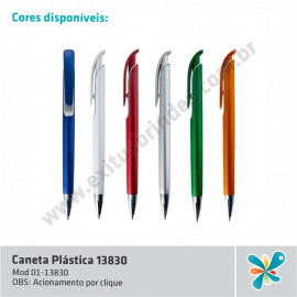 Caneta Plástica 13830