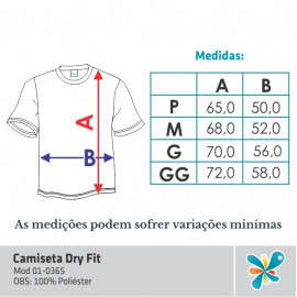 Camiseta Dry Fit