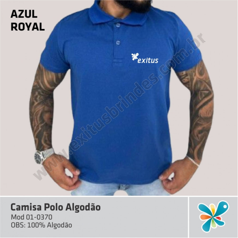 Camisa Polo Algodão Premium Camisa Polo Algodão Premium