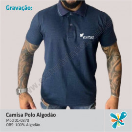 Camisa Polo Algodão Premium 