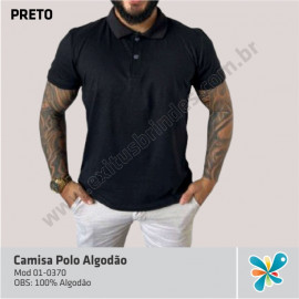 Camisa Polo Algodão Premium 