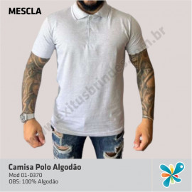 Camisa Polo Algodão Premium 