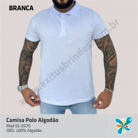 Camisa Polo Algodão Premium 