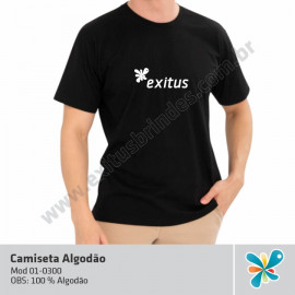 Camiseta Algodão 