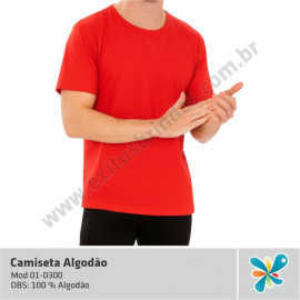 Camiseta Algodão 