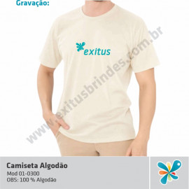 Camiseta Algodão 