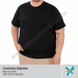 Camiseta Algodão 