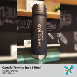 Garrafa Térmica Inox 630 ml