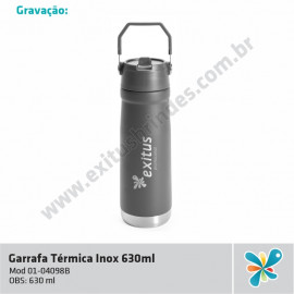 Garrafa Térmica Inox 630 ml
