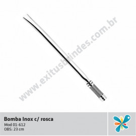 Bomba Inox c/ rosca