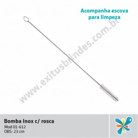 Bomba Inox c/ rosca