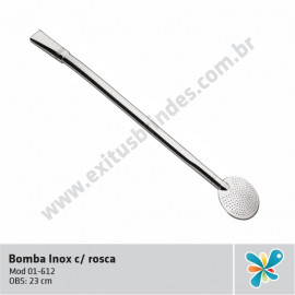 Bomba Inox c/ rosca