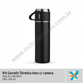 Garrafa Térmica c/ Caneca (Promo)