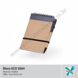 Bloco ECO c/ caneta