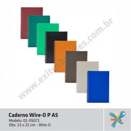 Caderno Wire-O P A5