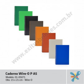 Caderno Wire-O P A5