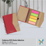 Caderno ECO Auto Adesivo