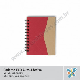 Caderno ECO Auto Adesivo