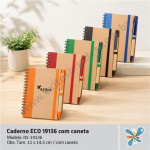 Caderno ECO 19136 com caneta