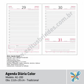 Agenda Diária Color