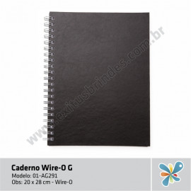 Caderno Wire-O G