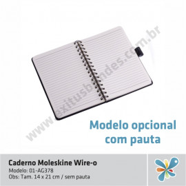 Caderno Moleskine Wire-o