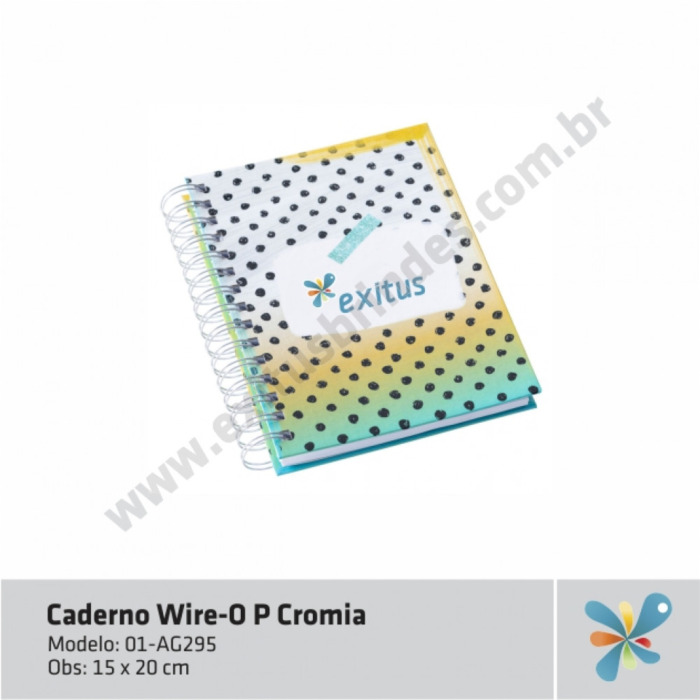 Caderno Wire-O P Cromia