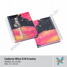 Caderno Wire-O M Cromia